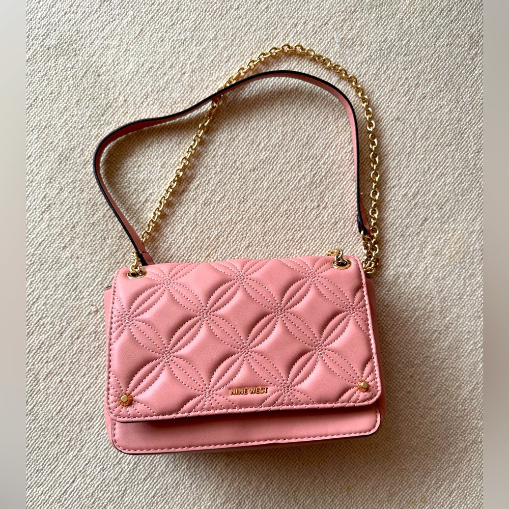 Nine West Convertible bag- Pink NWT